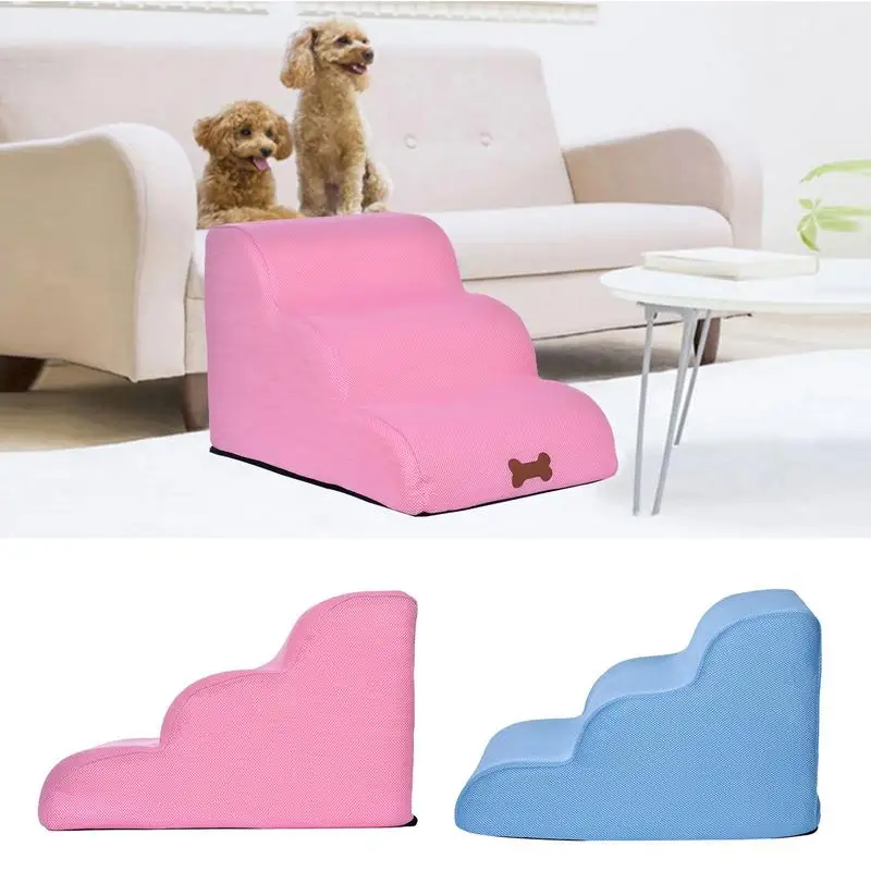 Dog Steps High-Density Foam Pet Steps/Ramps Portable Ramp Stairs For Couch Sofa And High Bed Climbing Non-Slip Balanced Indoor
Dog Steps High-Density Foam Pet Steps/Ramps Portable Ramp Stairs For Couch Sofa And High Bed Climbing Non-Slip Balanced Indoor