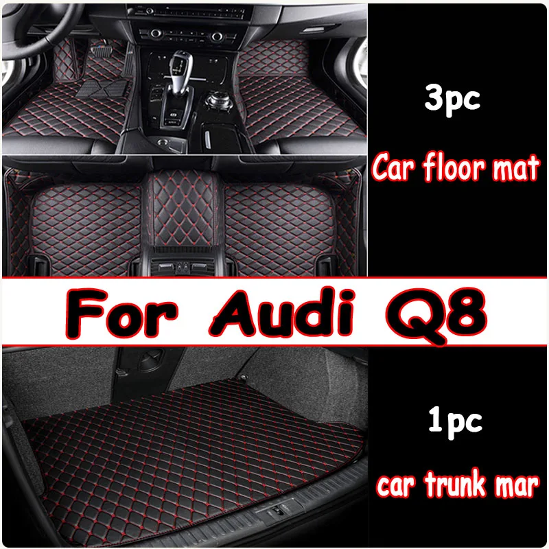 Car Floor Mats For Audi Q8 2022 2021 2020 2019 Artificial Leather Carpets Cover Custom Styling Interior Accessories Foot Pads
Car Floor Mats For Audi Q8 2022 2021 2020 2019 Artificial Leather Carpets Cover Custom Styling Interior Accessories Foot Pads
