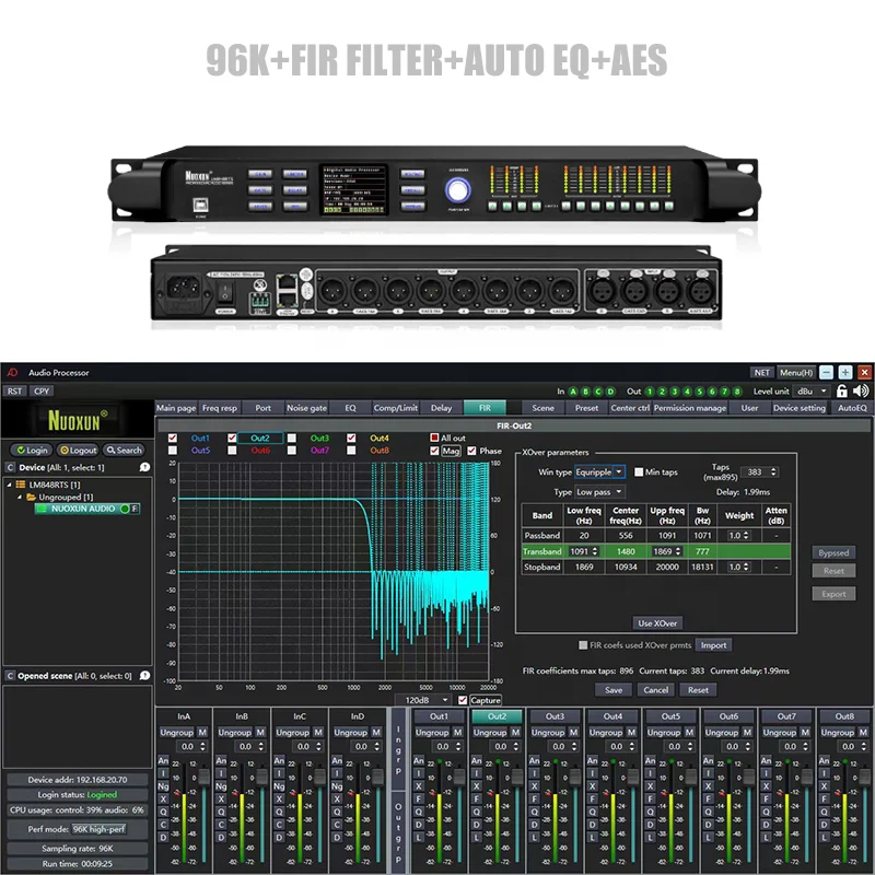 96k live sound rental small installation sound digital dbx bass fir audio processor
96k live sound rental small installation sound digital dbx bass fir audio processor