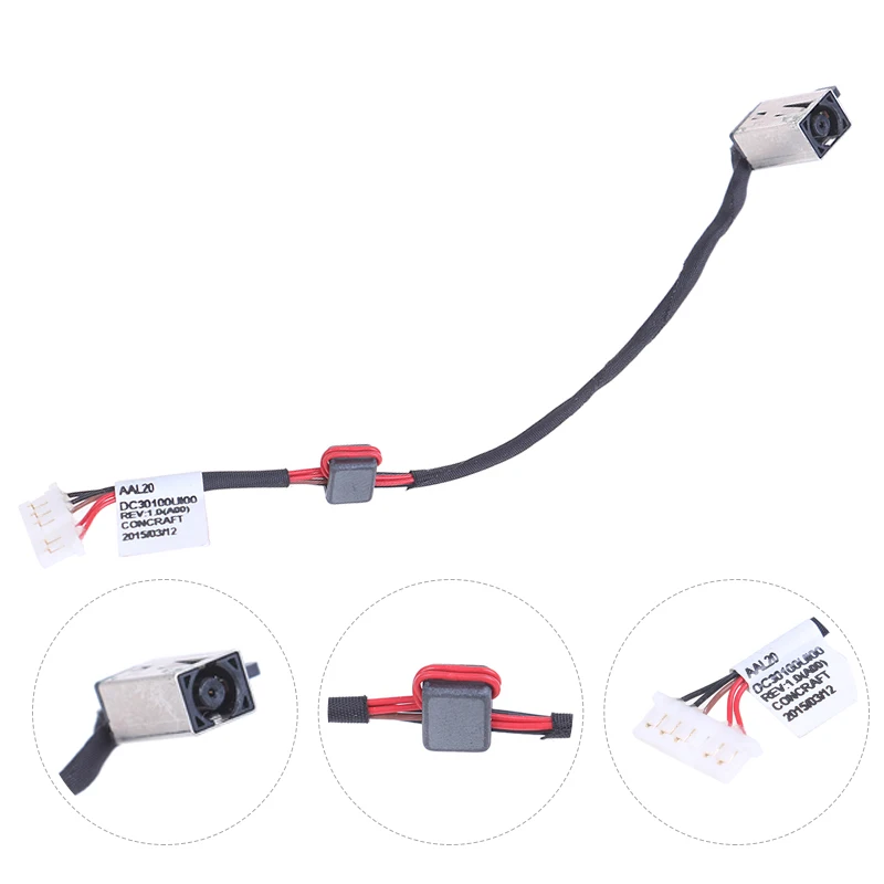 High Qualilty Laptop DC Power Jack Cable Socket For Dell Inspiron 14-5455 15-5558 KD4T9 DC30100UD00 PC Replacement Accessories
High Qualilty Laptop DC Power Jack Cable Socket For Dell Inspiron 14-5455 15-5558 KD4T9 DC30100UD00 PC Replacement Accessories