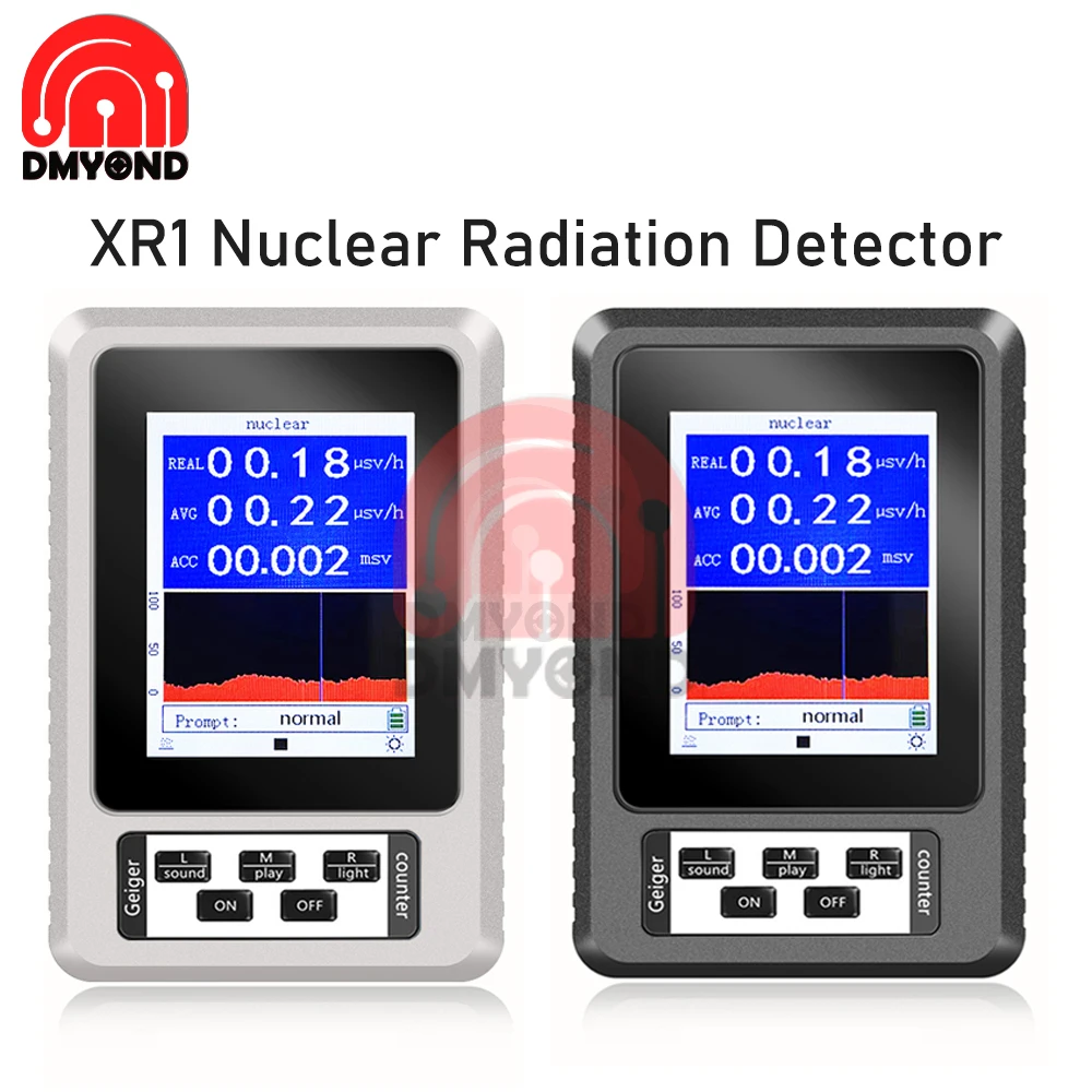 

XR1-B Портативный счетчик Гейгера детектор ядерного излучения персональный дозиметр мраморный тестер дозиметр рентгеновского излучения ЭДС метр