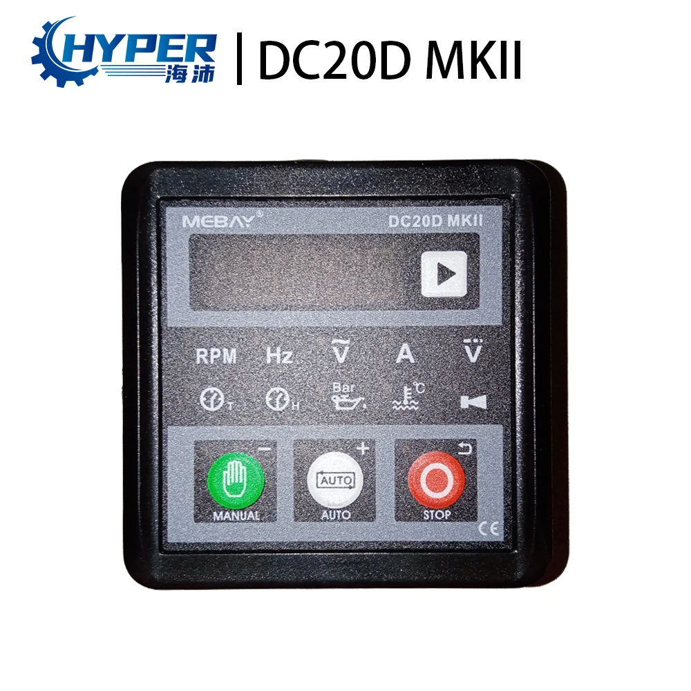 Контроллер электронного генератора MEBAY DC20D MKII, панель управления для дизельных двигателей
Контроллер электронного генератора MEBAY DC20D MKII, панель управления для дизельных двигателей