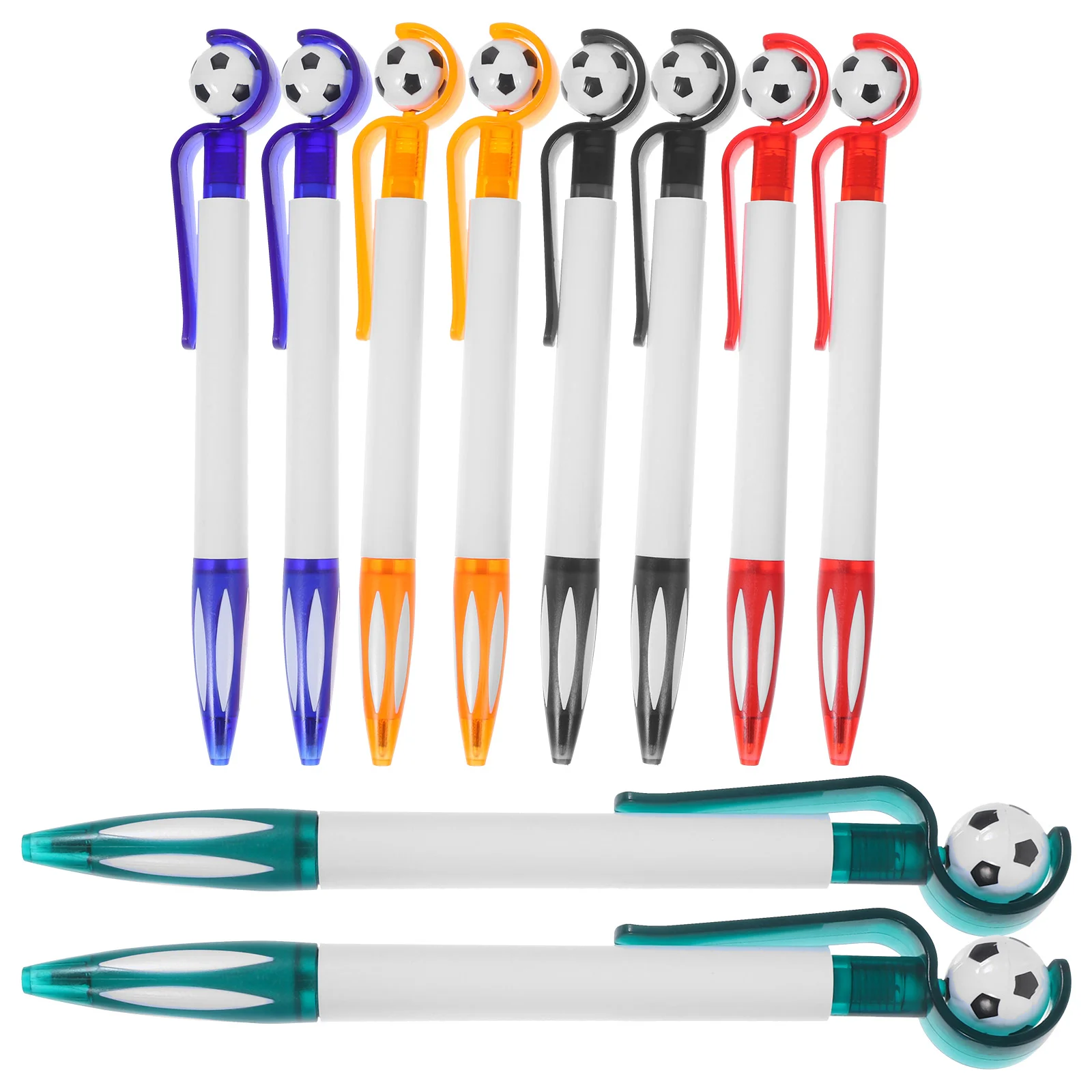 10Pcs Football Decor Pens Souvenir Ballpoint Pens Home Note Taking Pens Soccer Party Gift
10Pcs Football Decor Pens Souvenir Ballpoint Pens Home Note Taking Pens Soccer Party Gift