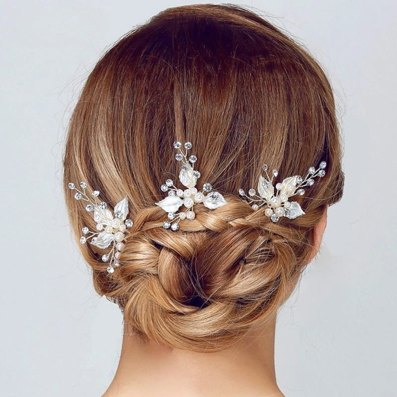 Wedding Bridal Bridesmaid Pearl Crystal Leaf Headpiece Hair Pin Hairpin Pearl Headwear Hairpin Ornaments Fashion Sexy Accessory
Wedding Bridal Bridesmaid Pearl Crystal Leaf Headpiece Hair Pin Hairpin Pearl Headwear Hairpin Ornaments Fashion Sexy Accessory