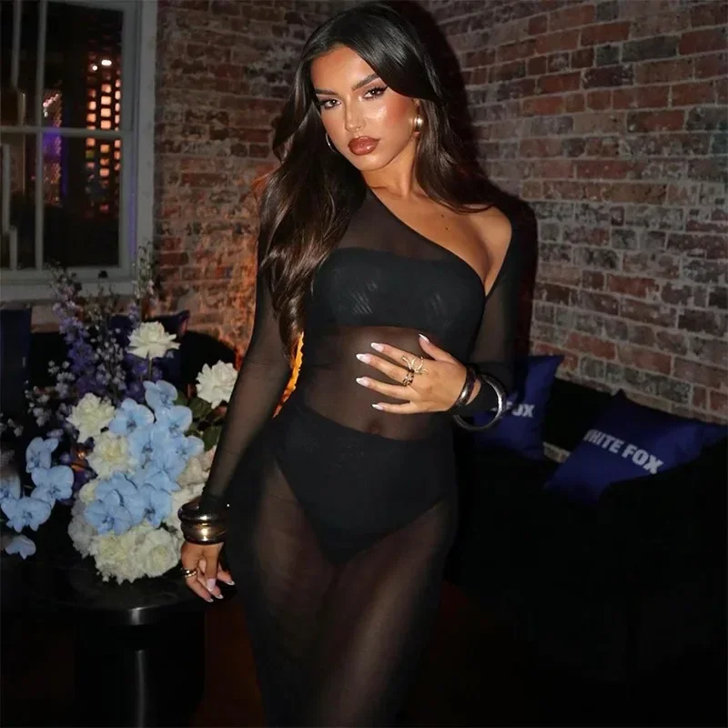 See Through Y2k Dress for Women Clothing Long Sleeve Vestidos De Mujer Slim Sexy Streetwear High Waist Autumn Robe Femme YDL50
See Through Y2k Dress for Women Clothing Long Sleeve Vestidos De Mujer Slim Sexy Streetwear High Waist Autumn Robe Femme YDL50