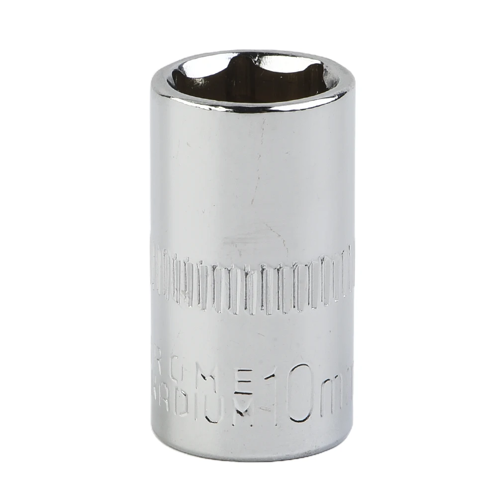 4pcs 1/4inch 10mm Six Point Sockets Drive Shallow Socket Repair Tool Chrome Vanadium Steel For DIY Automotive Repairs
4pcs 1/4inch 10mm Six Point Sockets Drive Shallow Socket Repair Tool Chrome Vanadium Steel For DIY Automotive Repairs