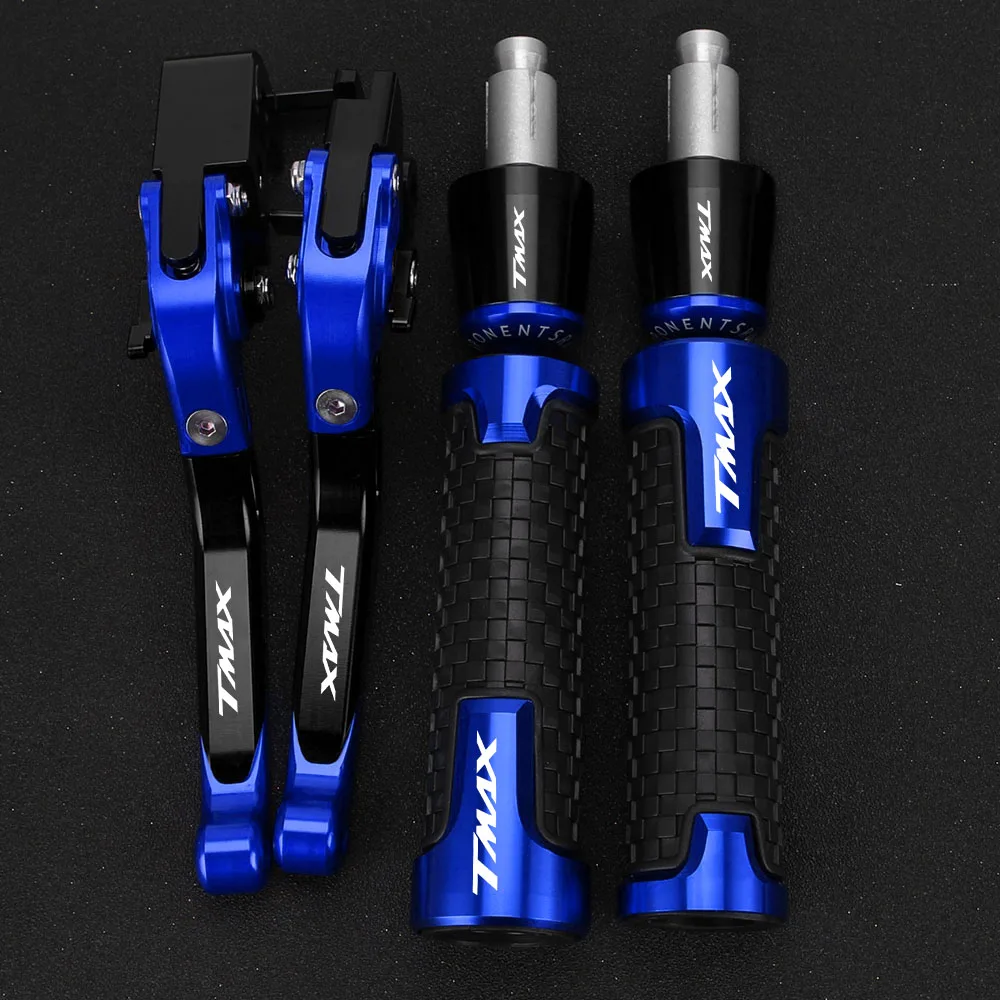 

For YAMAHA TMAX500 TMAX560 T-MAX Tmax 530 560 500 2008-2023 TMAX 530 SX/DX Brake Clutch Levers 7/8"22MM Handlebar Grips Ends