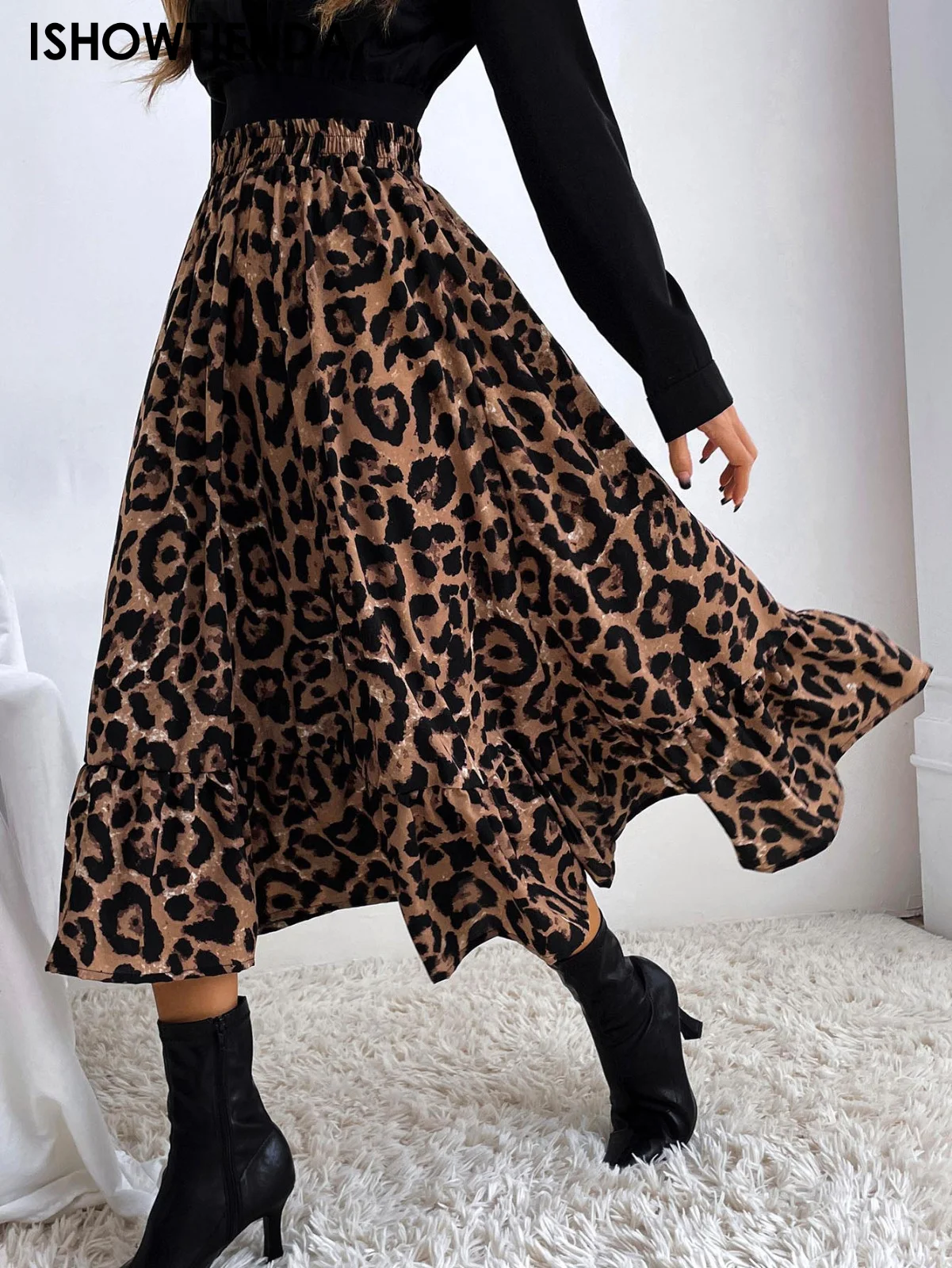 Women Skirt Summer Bohemian Ruffled Hem Skirt Geometric Print Elastic High Waist A-line Long Skirts Holiday Beach Streetwear
Women Skirt Summer Bohemian Ruffled Hem Skirt Geometric Print Elastic High Waist A-line Long Skirts Holiday Beach Streetwear