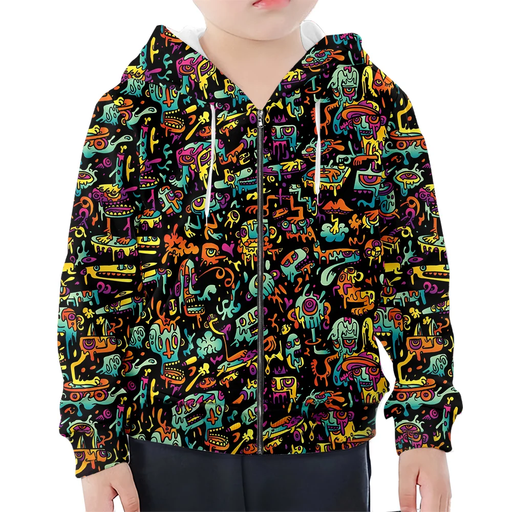 Long Sleeve Sweaters Children Anime Sportswear Streetwear Free Shipping Sweat-Shirts Teenagers Zip Up Sweatshirts Harajuku Kids
Long Sleeve Sweaters Children Anime Sportswear Streetwear Free Shipping Sweat-Shirts Teenagers Zip Up Sweatshirts Harajuku Kids