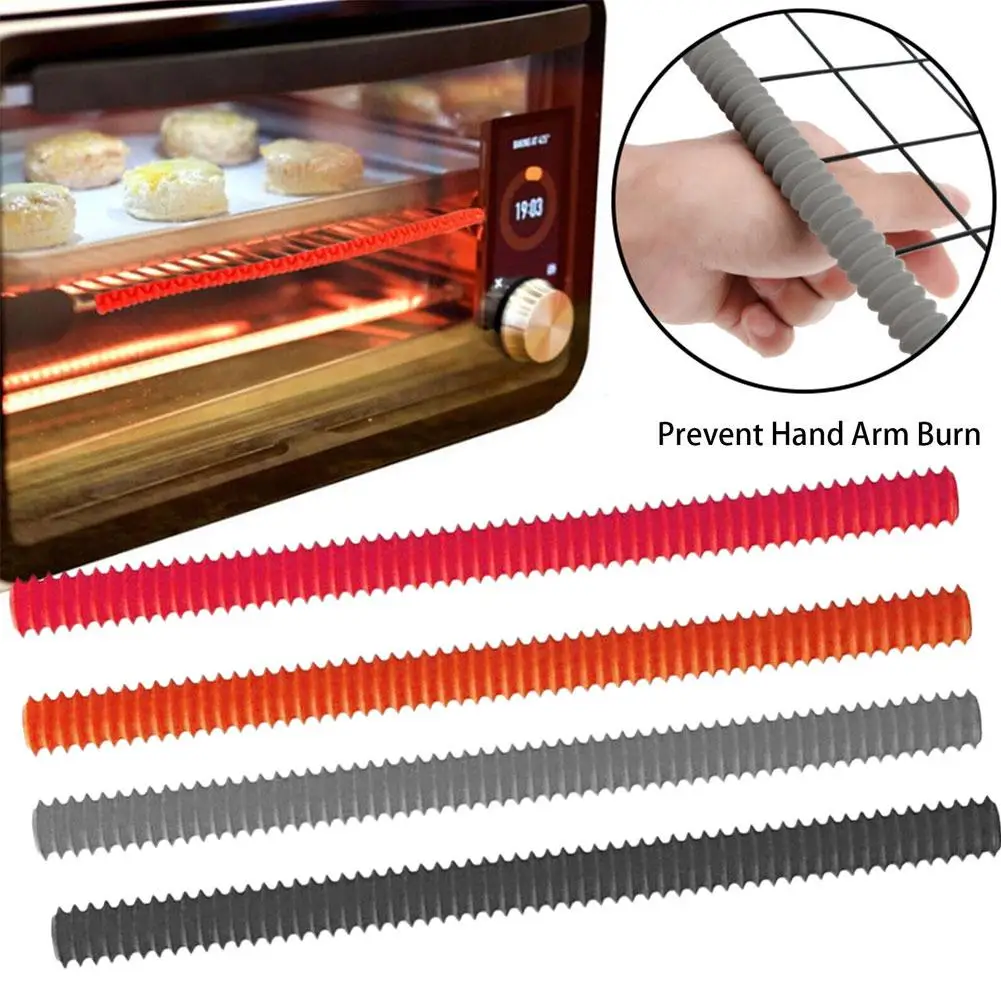 

Silicone Heat Insulation Strip Sleeve High Temperature Baking Oven Guard Thermal Anti-scald Strips Sleeve Protector Tool Ki G6I7