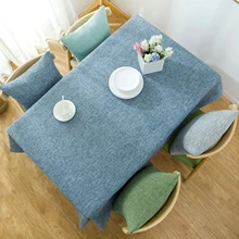 Cotton Tablecloths, Waterproof Table Covers Pure Color Simple Style Light Blue Dining Table Coffee Table Deco
Cotton Tablecloths, Waterproof Table Covers Pure Color Simple Style Light Blue Dining Table Coffee Table Deco