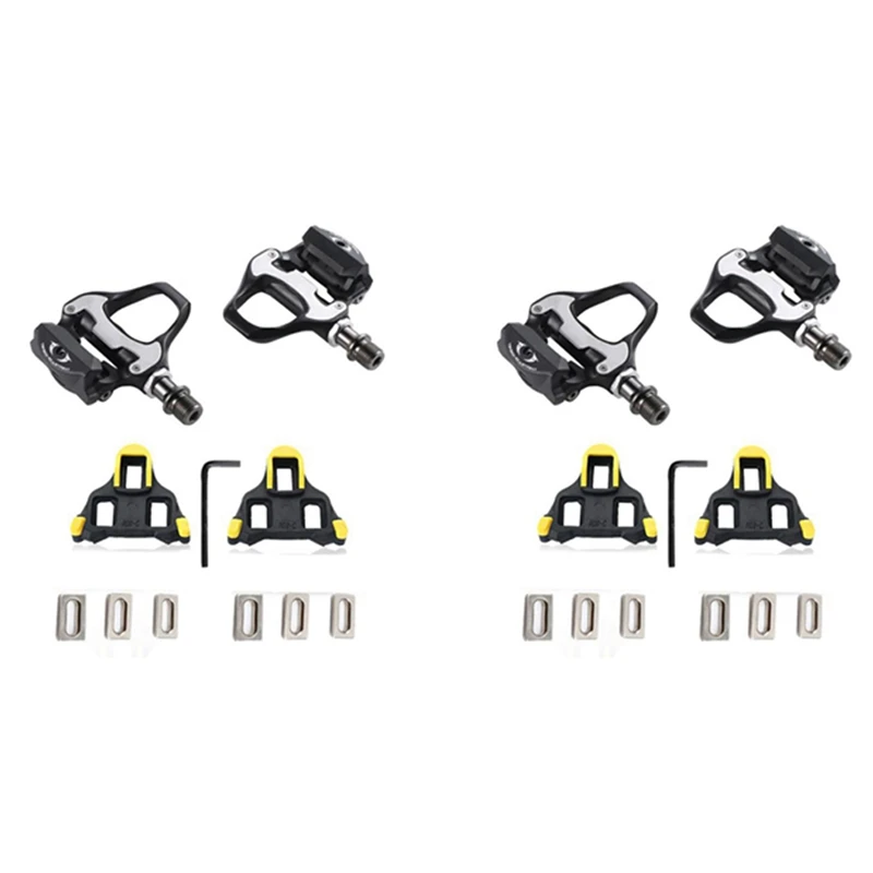 4X Cycling Road Bike Bicycle Self-Locking Pedals For SHIMANO SPD SL Road Bike Clipless Pedals Kit
4X Cycling Road Bike Bicycle Self-Locking Pedals For SHIMANO SPD SL Road Bike Clipless Pedals Kit