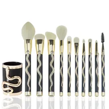 7/10PCS Snake Pattern Makeup Brush Set Maquiagem Big Concealer Contour Eye Shadow Cosmetics Brushes Blushing Blending Brush
7/10PCS Snake Pattern Makeup Brush Set Maquiagem Big Concealer Contour Eye Shadow Cosmetics Brushes Blushing Blending Brush