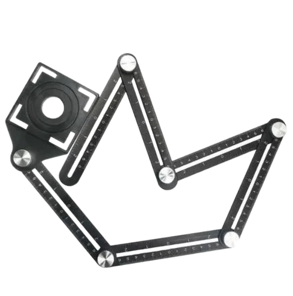 Construction Multi Angle Measuring Ruler Aluminum 6 Folding Positioning Ruler Professional DIY Wood Tile Flooring Tool Locator
Construction Multi Angle Measuring Ruler Aluminum 6 Folding Positioning Ruler Professional DIY Wood Tile Flooring Tool Locator