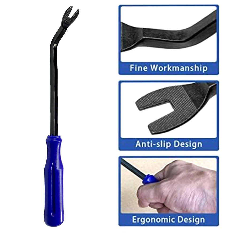 Auto Door Clip Panel Trim Removal Tool Door Trim Panel Fastener Puller Decor Removal Tool Pry Pliers Blue Handle Black Lever
Auto Door Clip Panel Trim Removal Tool Door Trim Panel Fastener Puller Decor Removal Tool Pry Pliers Blue Handle Black Lever