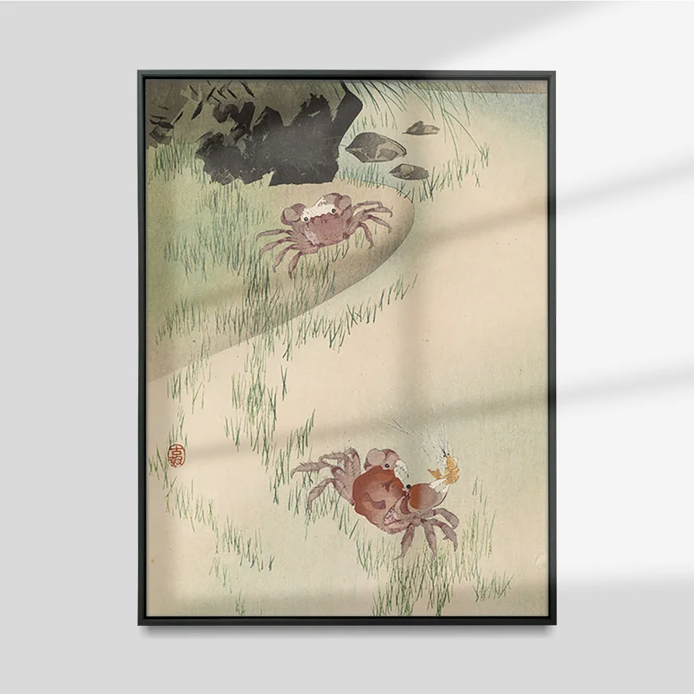 Ohara Koson Japanese Ukiyoe Poster Crab Animal Canvas Painting Wall Art Print Picture Living Room Decor
Ohara Koson Japanese Ukiyoe Poster Crab Animal Canvas Painting Wall Art Print Picture Living Room Decor