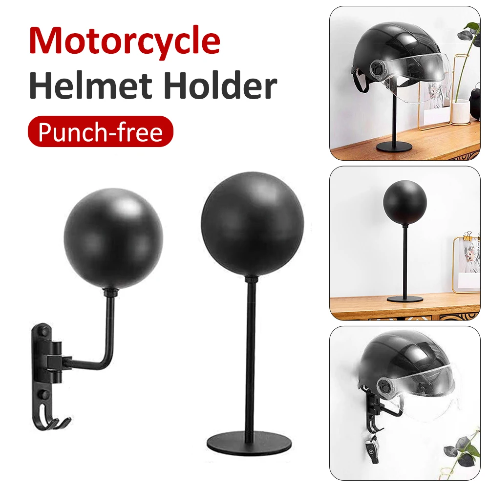 Helmet Rack Wall Mount Motorcycle Helmet Holder 180° Rotation Aluminum with 2 Hooks Helmet Hanger Caps Hat Display Storage Rack
Helmet Rack Wall Mount Motorcycle Helmet Holder 180° Rotation Aluminum with 2 Hooks Helmet Hanger Caps Hat Display Storage Rack