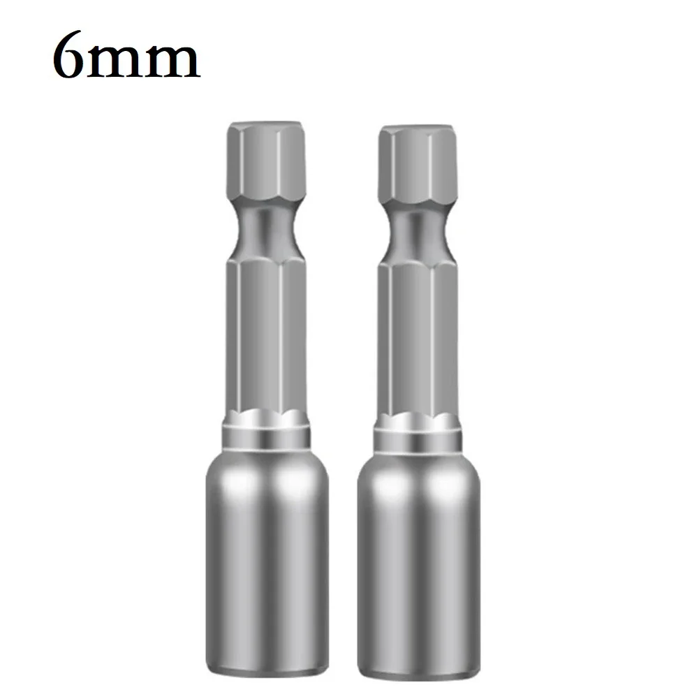 2pcs Magnetic Nut Driver Socket 48mm Length 6.35mm Hex Shank Shank 6/7/8/9/10/11/12/13mm Socket Adapter Wrench Power Tool Part
2pcs Magnetic Nut Driver Socket 48mm Length 6.35mm Hex Shank Shank 6/7/8/9/10/11/12/13mm Socket Adapter Wrench Power Tool Part