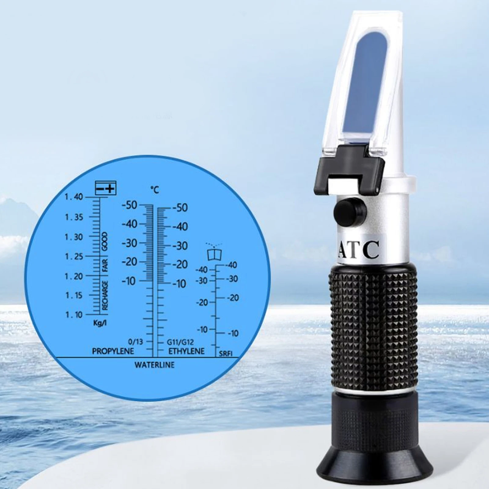 Antifreeze Tester ATV Handheld Refractometer Engine Fluid Glycol Urea Tool Convenient Vehicle Maintenance Diagnostic Tools
Antifreeze Tester ATV Handheld Refractometer Engine Fluid Glycol Urea Tool Convenient Vehicle Maintenance Diagnostic Tools