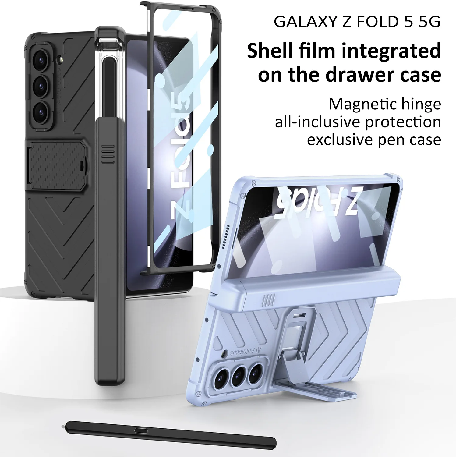 Складной чехол для Samsung Z Fold5, чехол для телефона, персонализированный армированный чехол с магнитными петлями, пенал Z Fold5, Защитные Чехлы
Складной чехол для Samsung Z Fold5, чехол для телефона, персонализированный армированный чехол с магнитными петлями, пенал Z Fold5, Защитные Чехлы