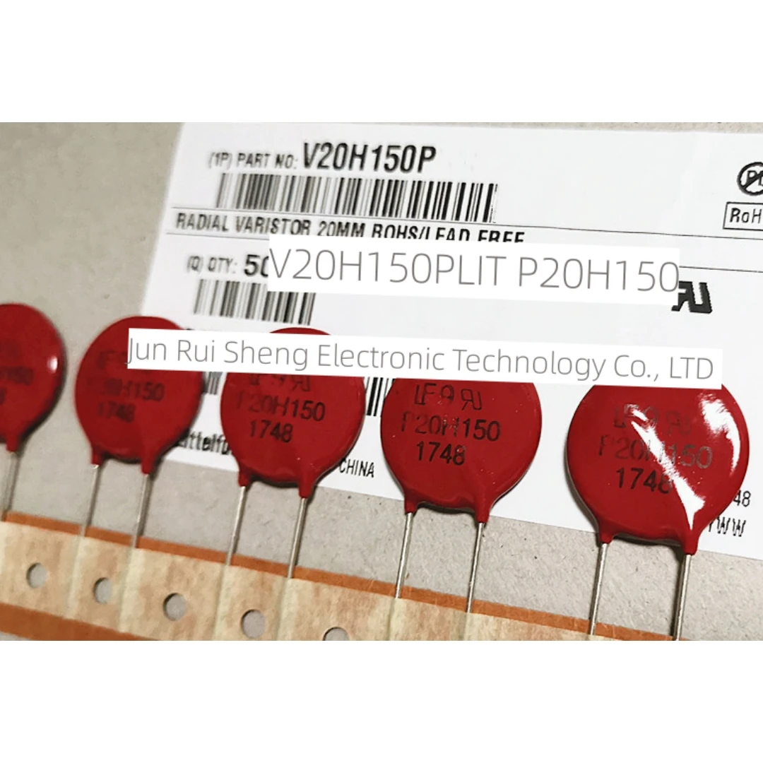 20PCS Original Litteifuse For V20H150PLIT P20H150 Red Varistor 240V 10KA DISC 20MM Rheostat AC150 DC200 1600pF MOV TVS V20H150P
20PCS Original Litteifuse For V20H150PLIT P20H150 Red Varistor 240V 10KA DISC 20MM Rheostat AC150 DC200 1600pF MOV TVS V20H150P