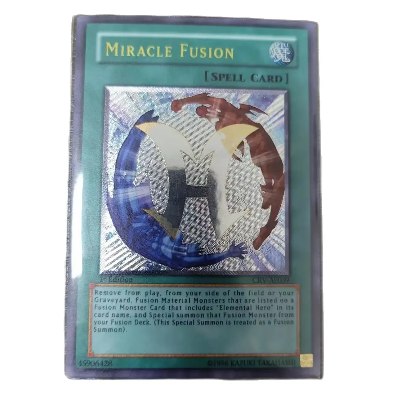 Yu Gi Oh Ultimate Rare CRV-JP039/Miracle Fusion Children's anime cartoon game card toys collection gift(Not Original)
Yu Gi Oh Ultimate Rare CRV-JP039/Miracle Fusion Children's anime cartoon game card toys collection gift(Not Original)