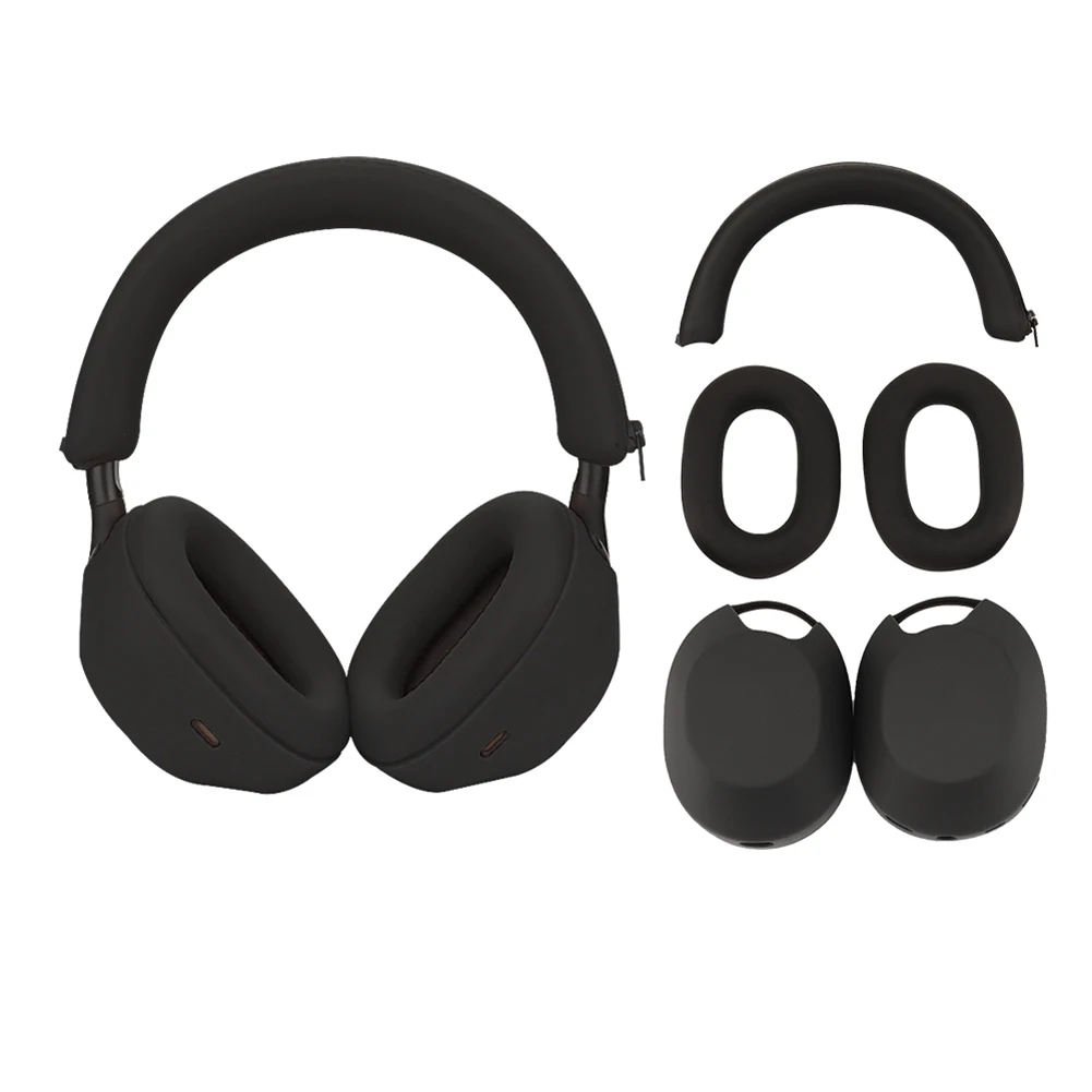 Shell Cover Headband Cover Ear Cap Cover For Sony WH-1000XM5 Replacement Earpads Cushions Silicone Headband Protectors
Shell Cover Headband Cover Ear Cap Cover For Sony WH-1000XM5 Replacement Earpads Cushions Silicone Headband Protectors
