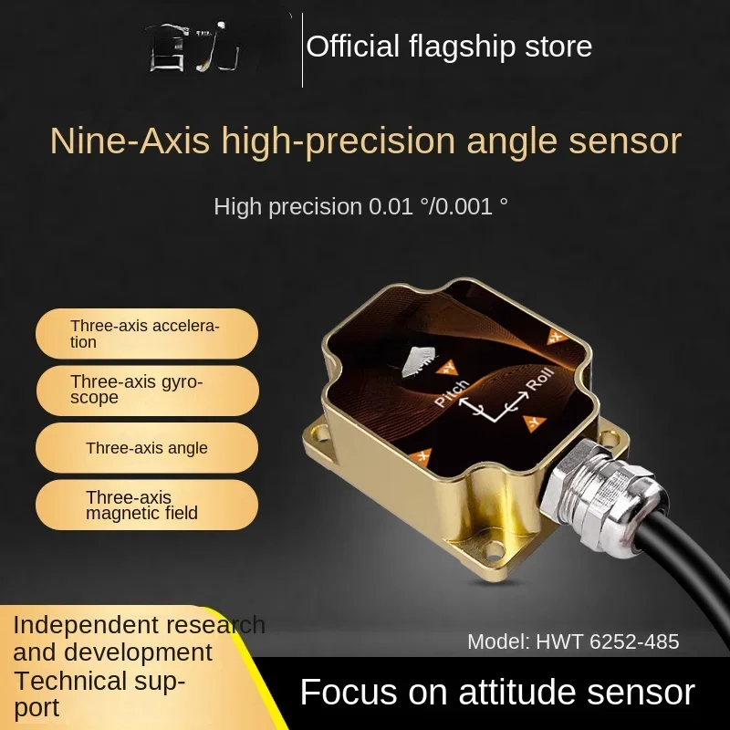 High Precision Three-Axis Accelerometer Ros Angle Inclination Sensor Gyro Vibration Hwt9052
High Precision Three-Axis Accelerometer Ros Angle Inclination Sensor Gyro Vibration Hwt9052