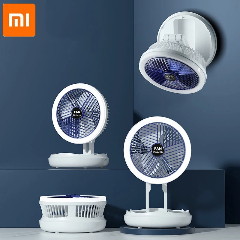 Xiaomi Portable Fan Rechargeable Mini Folding Telescopic Floor Ultrasound Summer Cooling Fan Wall Mounted Ceiling Fan With Night
Xiaomi Portable Fan Rechargeable Mini Folding Telescopic Floor Ultrasound Summer Cooling Fan Wall Mounted Ceiling Fan With Night