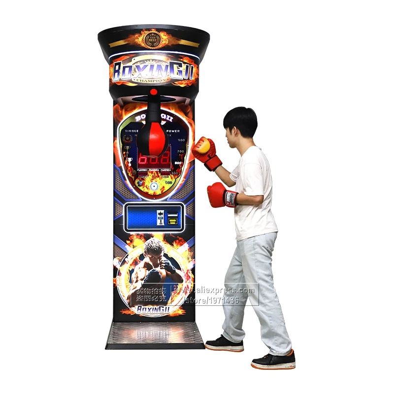

Game Center Electronic Boxing Machine Big Punch Sports Amusement Park Equipment Coin Operated Tickets Redemption Arcade Machines