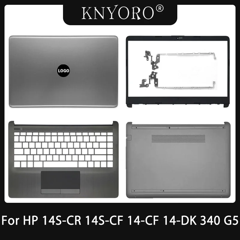 

New Original for HP 14-CF 14S-CR 14S-CF 14-DK 340 G5 TPN-I130 I135 Laptop LCD Back Cover Front Bezel Hinges Palmrest Bottom Case