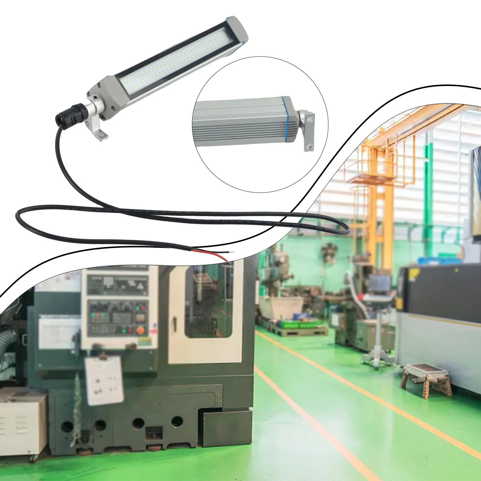 Brand New CNC Machine Light Lathe Lamp 100-200LM/W 1x 4V-36V/110V-220V 6000-6500K 6W/10W/12W Accessories CE ROHS
Brand New CNC Machine Light Lathe Lamp 100-200LM/W 1x 4V-36V/110V-220V 6000-6500K 6W/10W/12W Accessories CE ROHS