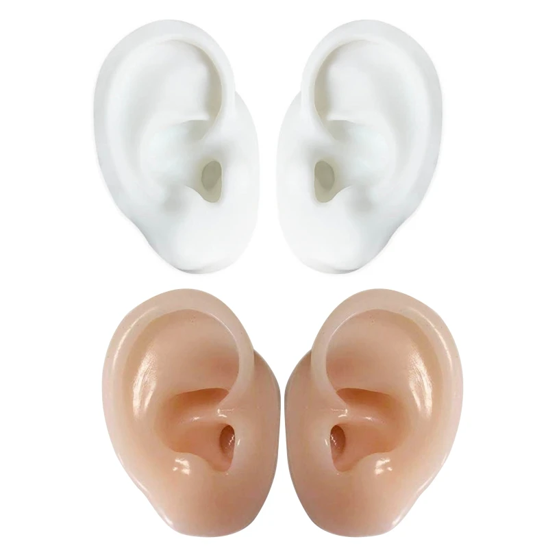 2PCS Soft Ear Model Waterproof Ear Figurine for Medic Students Learning Realistic Ears for Jewelry Store Window Display
2PCS Soft Ear Model Waterproof Ear Figurine for Medic Students Learning Realistic Ears for Jewelry Store Window Display