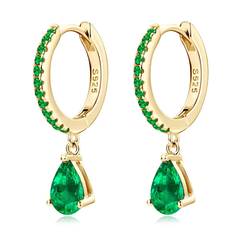 EGS-300 Lefei Fashion Luxury Trendy Classic Design Emerald Dangle Waterdrop Earrings For Women 925 Sterling Silver Party Jewelry
EGS-300 Lefei Fashion Luxury Trendy Classic Design Emerald Dangle Waterdrop Earrings For Women 925 Sterling Silver Party Jewelry