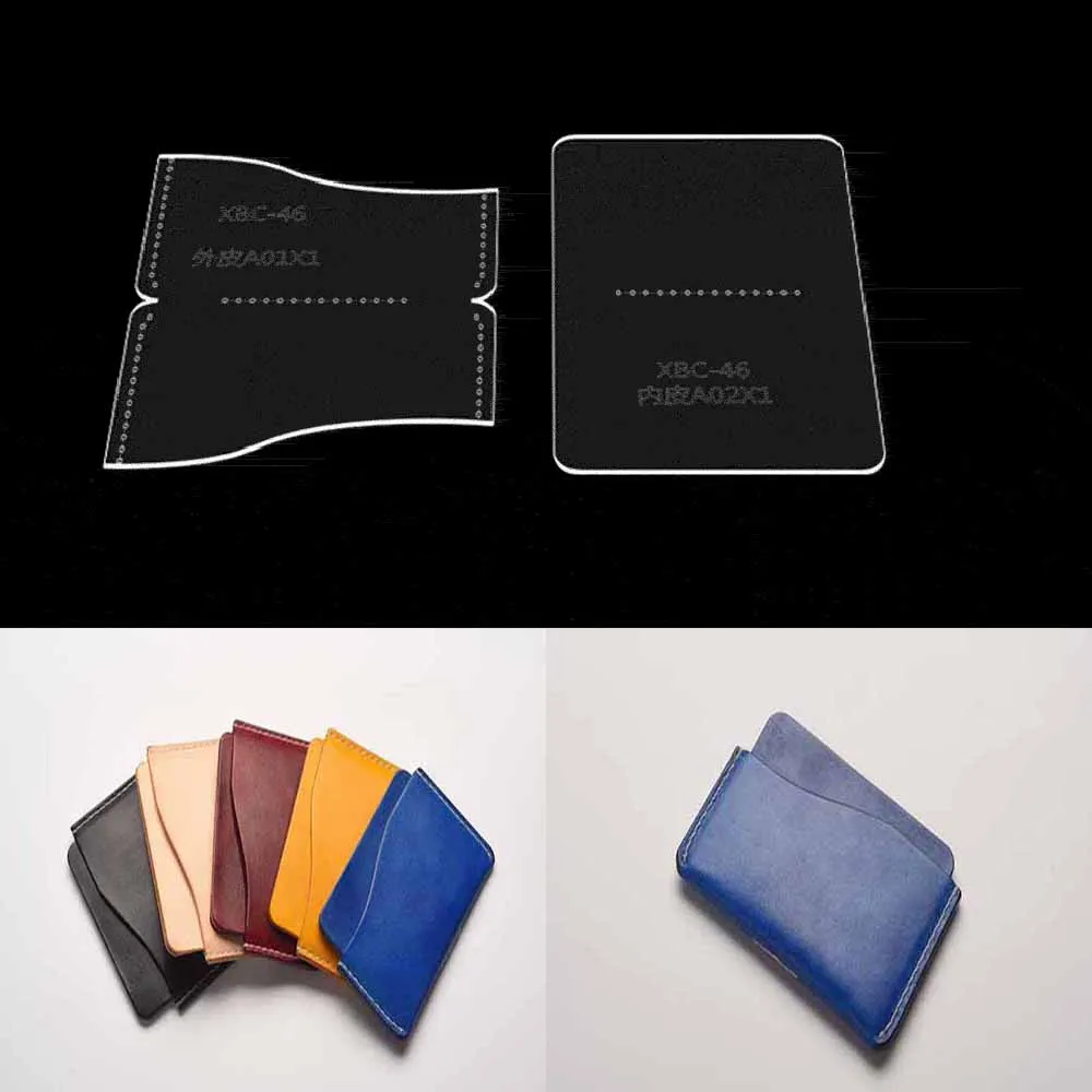 Leather Bag Pattern Making with Kraft Paper and Acrylic Templates for Card Pack Card
Leather Bag Pattern Making with Kraft Paper and Acrylic Templates for Card Pack Card