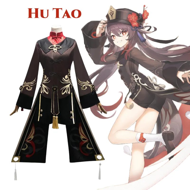 Hutao Cosplay Femme Halloween Costume Genshin Impact Hutao Cosplay Costumes Game Character Role Play Clothes Wig Hu Tao Outfits
Hutao Cosplay Femme Halloween Costume Genshin Impact Hutao Cosplay Costumes Game Character Role Play Clothes Wig Hu Tao Outfits