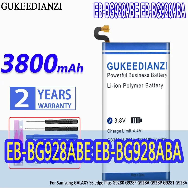 GUKEEDIANZI EB-BG928ABE 3800mAh Battery for Samsung S6 Edge Plus SM-G9280 G928P G928F G928V G9280 G9287 Batterij 
GUKEEDIANZI EB-BG928ABE 3800mAh Battery for Samsung S6 Edge Plus SM-G9280 G928P G928F G928V G9280 G9287 Batterij