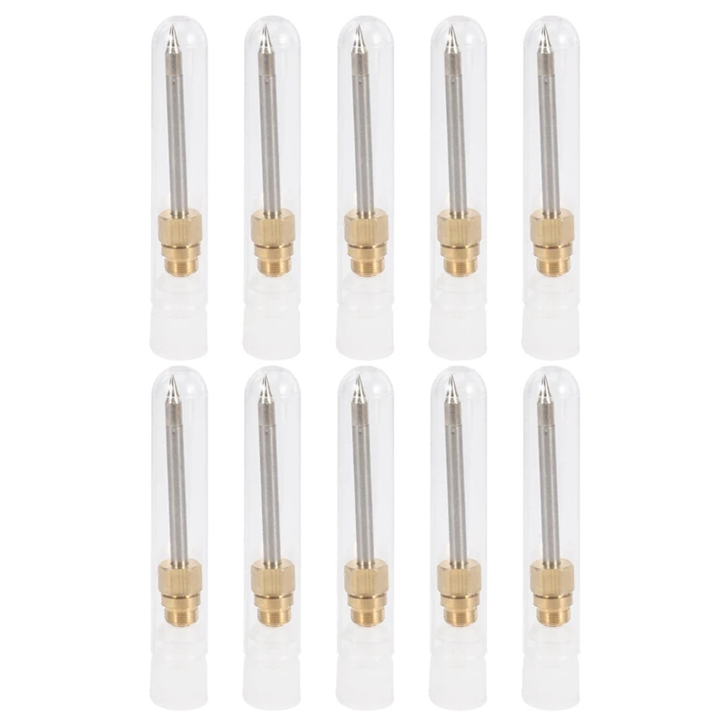 10X 510 Interface Soldering Iron Tip Mini Portable USB Soldering Iron Tip Welding Rework Accessories, Pointed
10X 510 Interface Soldering Iron Tip Mini Portable USB Soldering Iron Tip Welding Rework Accessories, Pointed