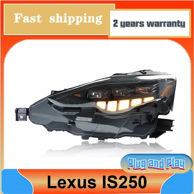 Car Styling for Lexus IS300 Headlight 2013-2016 IS250 Headlight IS350 DRL Turn Signal Low High Beam Projector Lens
Car Styling for Lexus IS300 Headlight 2013-2016 IS250 Headlight IS350 DRL Turn Signal Low High Beam Projector Lens