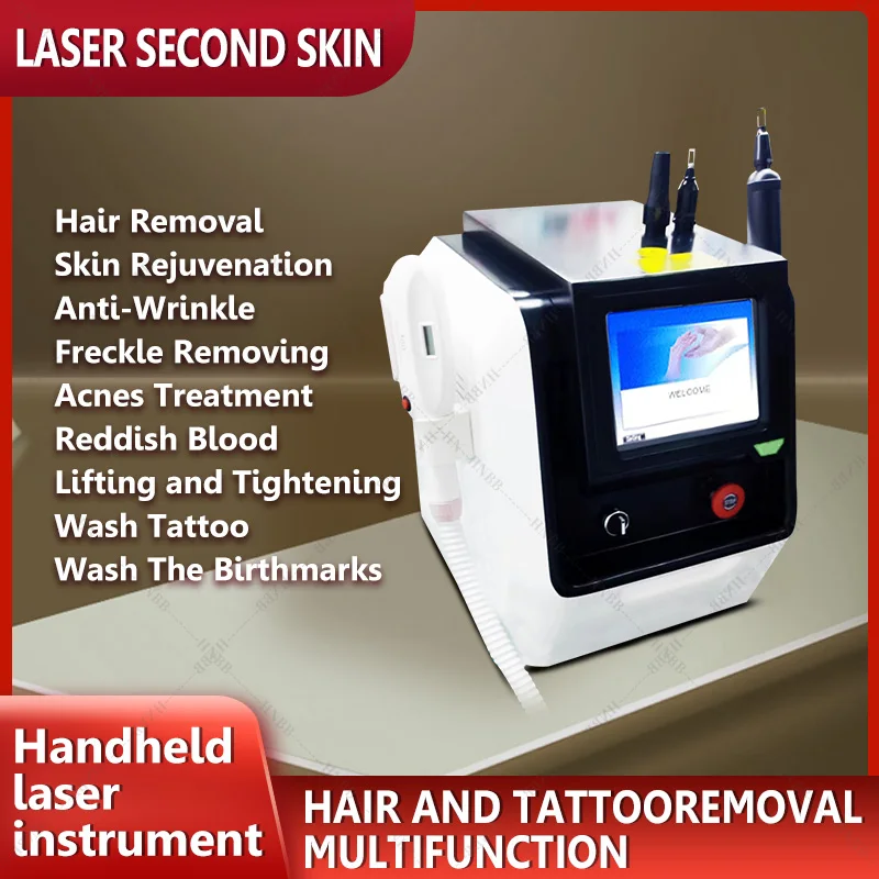 360 PS OPT+Laser 2 in 1 Newest 2023 Diodes Portable Ipl Permanent Hair Epilator ODM Factory Picosecond 755nm 1064nm 532nm
360 PS OPT+Laser 2 in 1 Newest 2023 Diodes Portable Ipl Permanent Hair Epilator ODM Factory Picosecond 755nm 1064nm 532nm