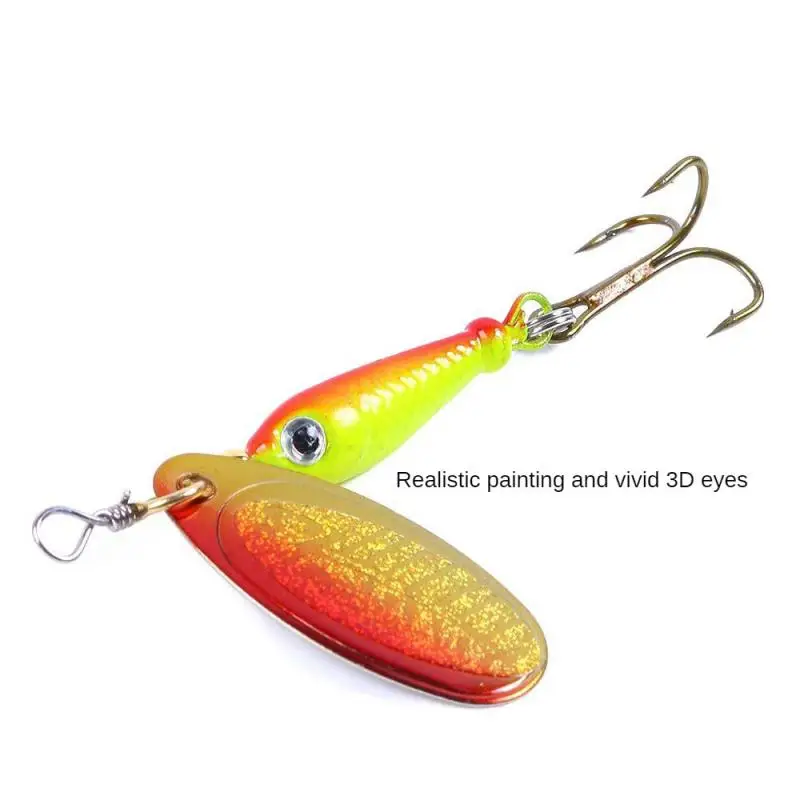 

Spinner Lure5.5cm 9g Fishing Lure With Treble Hook Metal Spoon Baits Hard Pesca Crankbait Fishing Lure Fishing Tackle