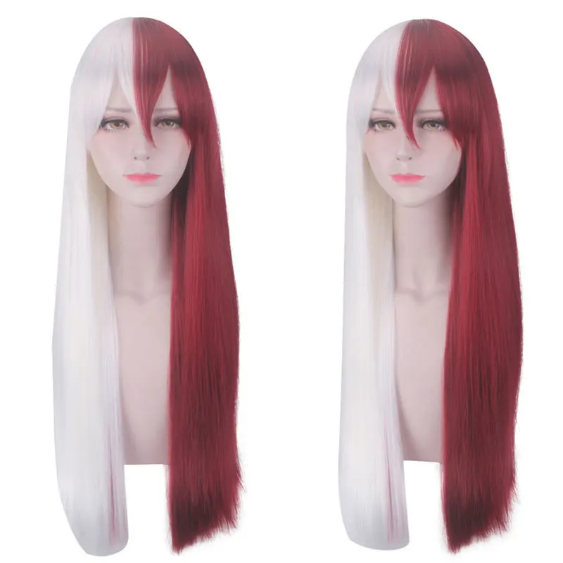 Anime 60CM My Hero Academia Shoto Todoroki Cosplay Long Red White Wig Ear Hairpin Boku No Hero Academia Halloween Party Wig
Anime 60CM My Hero Academia Shoto Todoroki Cosplay Long Red White Wig Ear Hairpin Boku No Hero Academia Halloween Party Wig