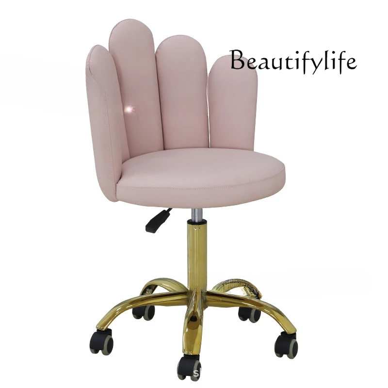 Stainless Steel Gold-Plated Swivel Industrial Chair Leather Lifting Experimental Office Manicure Technician Chair
Stainless Steel Gold-Plated Swivel Industrial Chair Leather Lifting Experimental Office Manicure Technician Chair