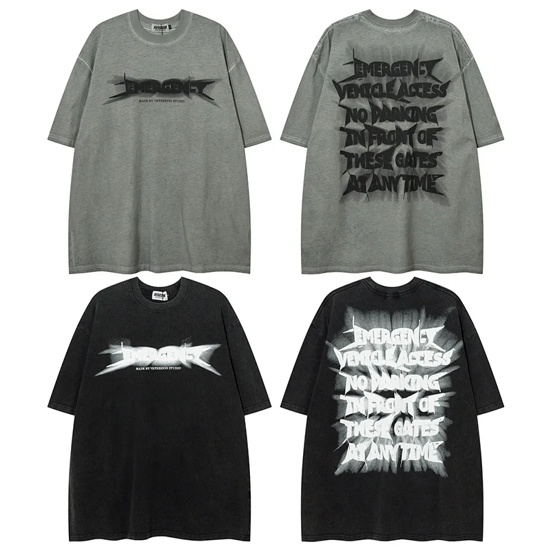 Streetwear Fashion Printed Short Sleeve Round Neck Tops Summer Casual Loose Tshirt Men and Women Hip Hop 100% Cotton Tee Shirts
Streetwear Fashion Printed Short Sleeve Round Neck Tops Summer Casual Loose Tshirt Men and Women Hip Hop 100% Cotton Tee Shirts