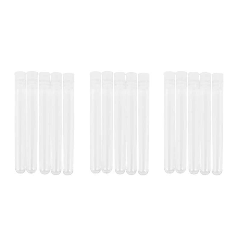 300Pcs Clear Plastic Test Tube With Cap 12X100mm U-Shaped Bottom Long Transparent Test Tube Lab Supplies Promotion
300Pcs Clear Plastic Test Tube With Cap 12X100mm U-Shaped Bottom Long Transparent Test Tube Lab Supplies Promotion