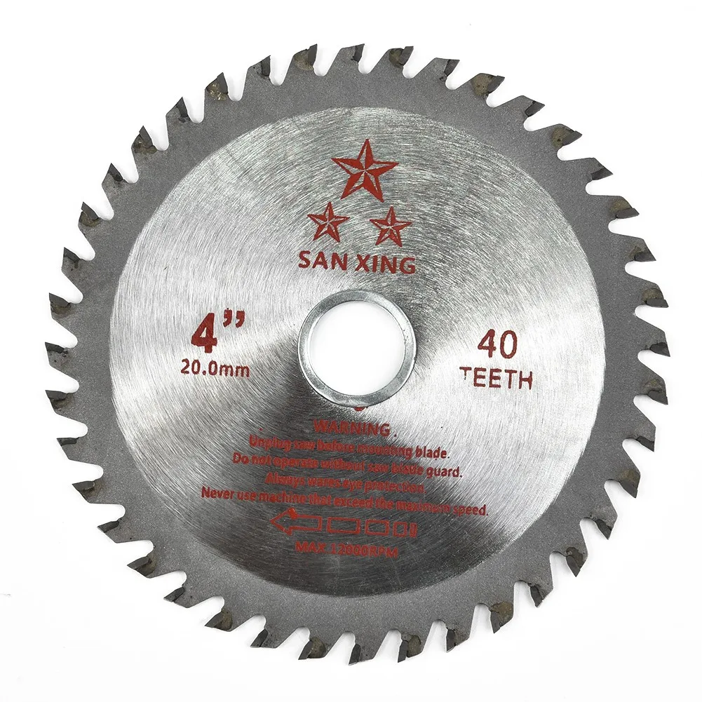 1/2PCS 4in 40 Teeth Circular Saw Blade Wood Cutting Disc For Woodworking 20mm Bore Saw Blades Metalworking Power Tool
1/2PCS 4in 40 Teeth Circular Saw Blade Wood Cutting Disc For Woodworking 20mm Bore Saw Blades Metalworking Power Tool