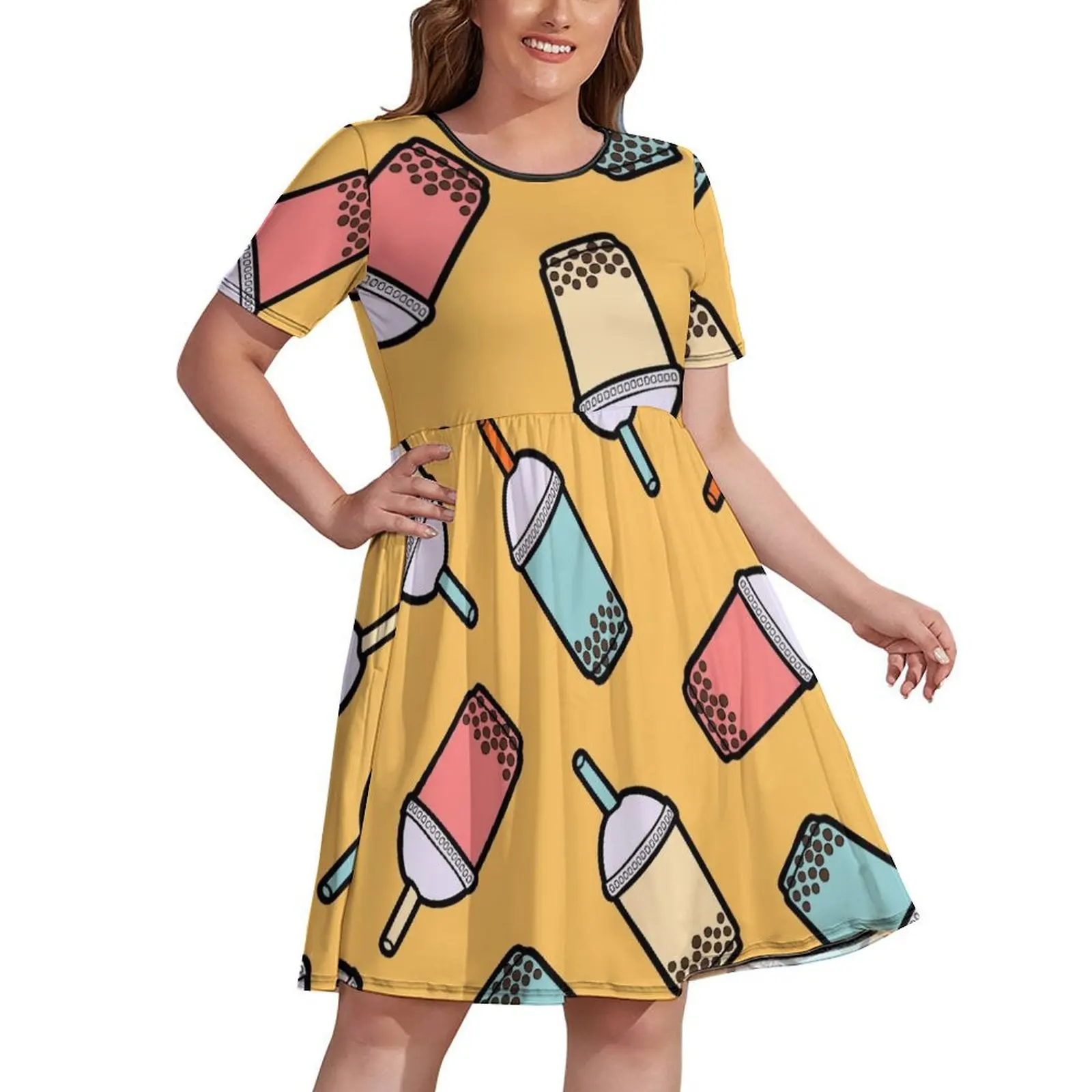 Bubble Tea Pattern Dress Evening dresses dresses for women Dress for pregnant women dresses korean style
Bubble Tea Pattern Dress Evening dresses dresses for women Dress for pregnant women dresses korean style