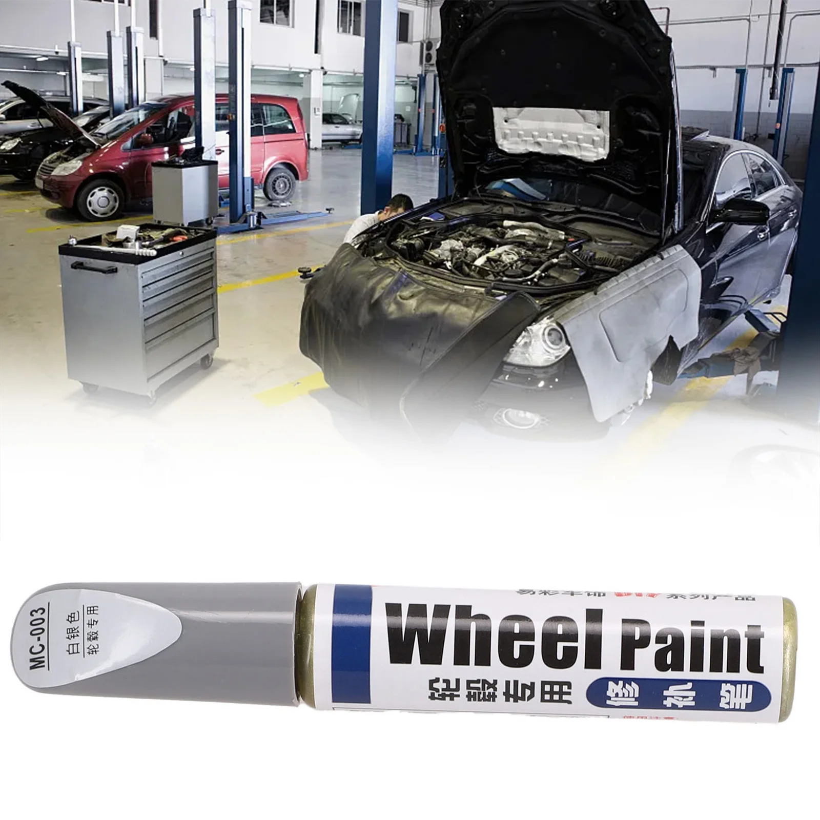 Automotive Care Supplies Repair Pen Easy To Use High Quality Repair Paint Touch Up Pen Alloy Wheel UnUniversal
Automotive Care Supplies Repair Pen Easy To Use High Quality Repair Paint Touch Up Pen Alloy Wheel UnUniversal
