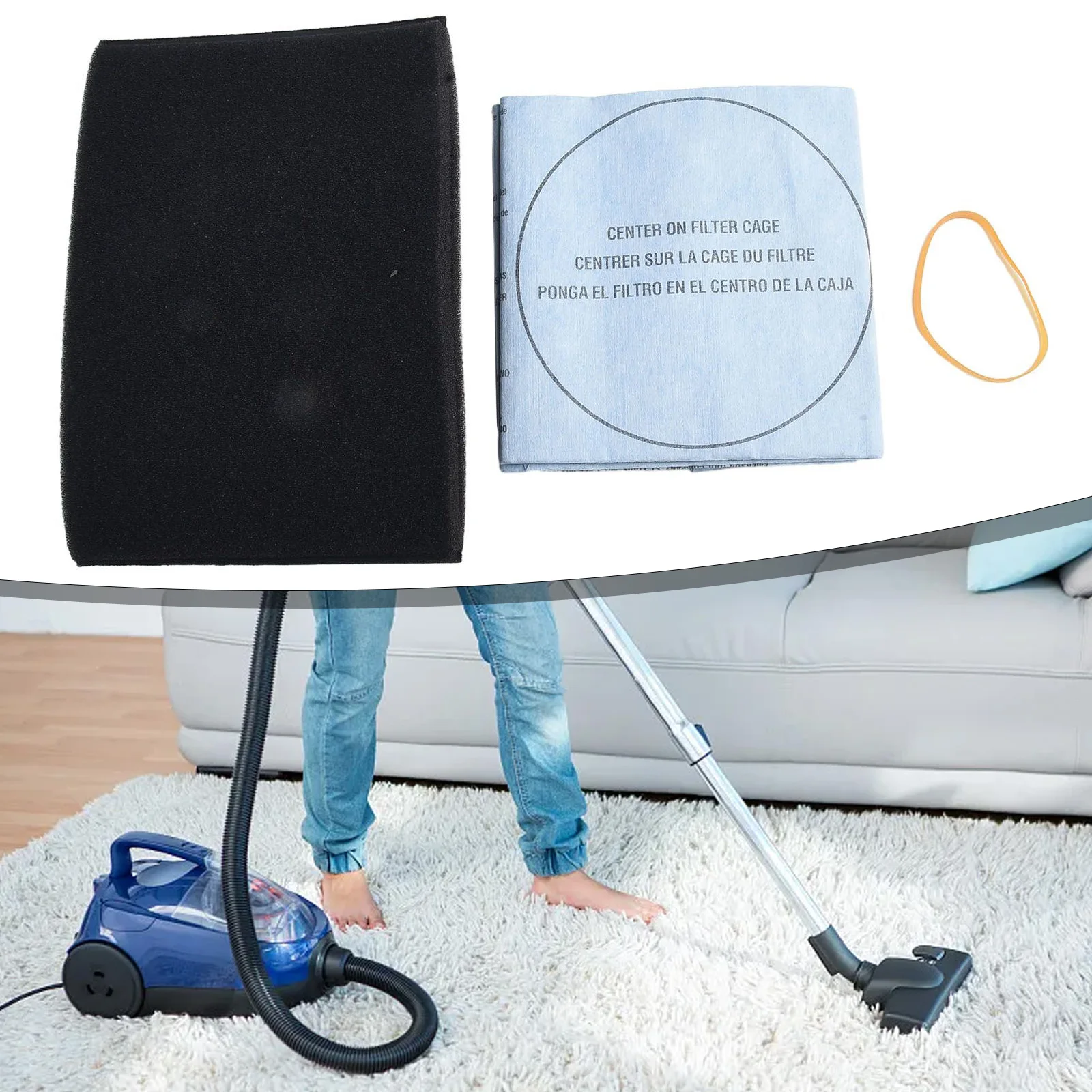 Foam Filter Elastic Band Kit Retainer Ring For Shop Vac Wet/Dry Vacuum Cleaners 9010700 Household Cleaning Tools & Accessories
Foam Filter Elastic Band Kit Retainer Ring For Shop Vac Wet/Dry Vacuum Cleaners 9010700 Household Cleaning Tools & Accessories