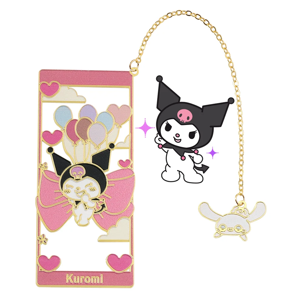 Kawaii Sanrio, Закладка, милая фигурка Kuromi, вырезанная искусственная Закладка, дизайн, изящные детские подарки на день рождения и Рождество
Kawaii Sanrio, Закладка, милая фигурка Kuromi, вырезанная искусственная Закладка, дизайн, изящные детские подарки на день рождения и Рождество